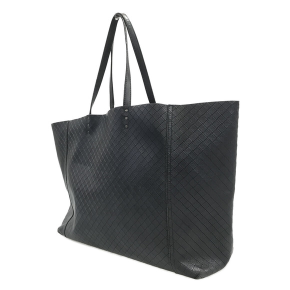 Bottega Veneta Intrecciato Leather Business Bag Black - Picture 2 of 8